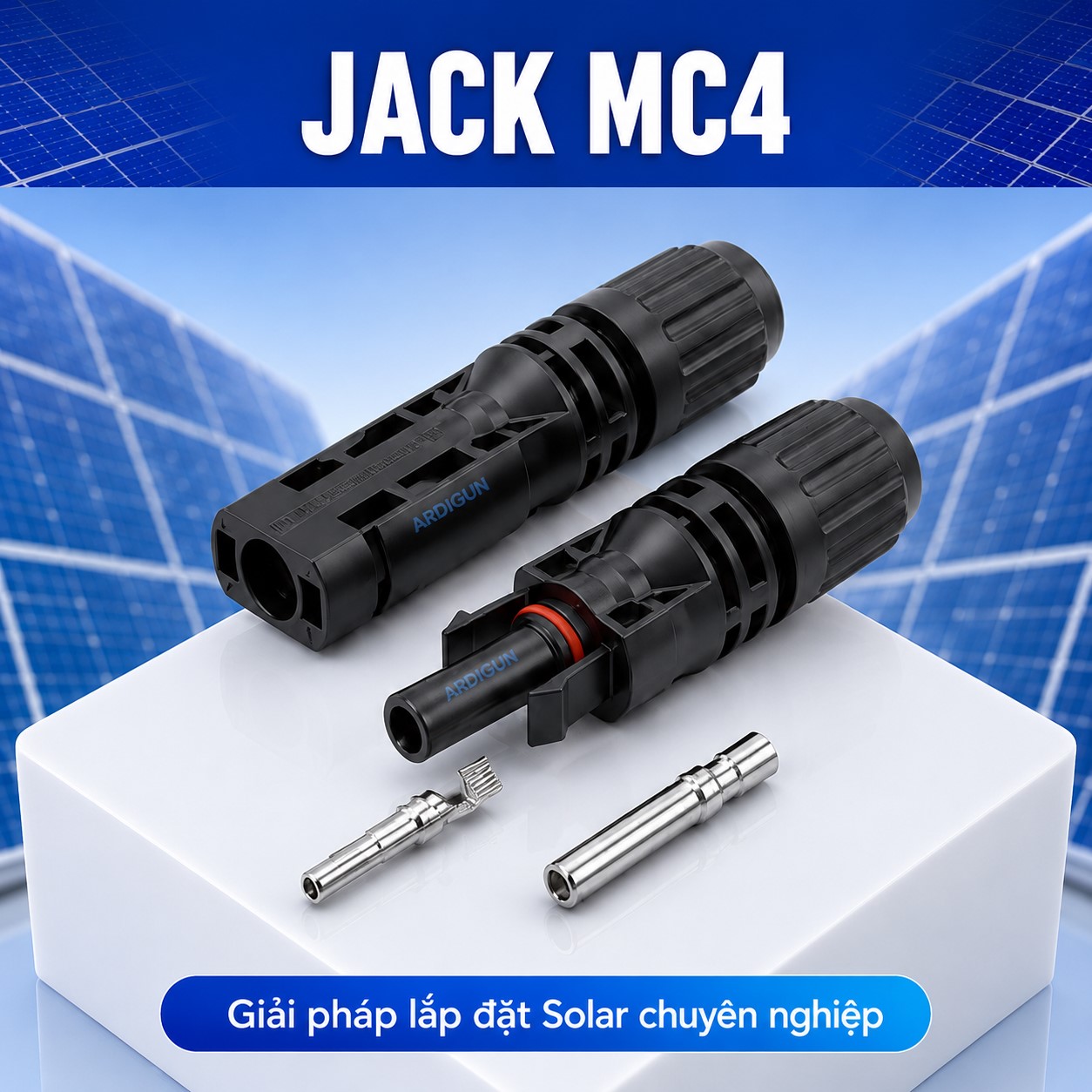 Jack MC4 Solar Connector ARDIGUN